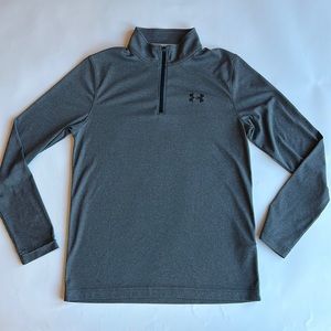 EUC men’s Under Armour loose fit heat gear half zip
